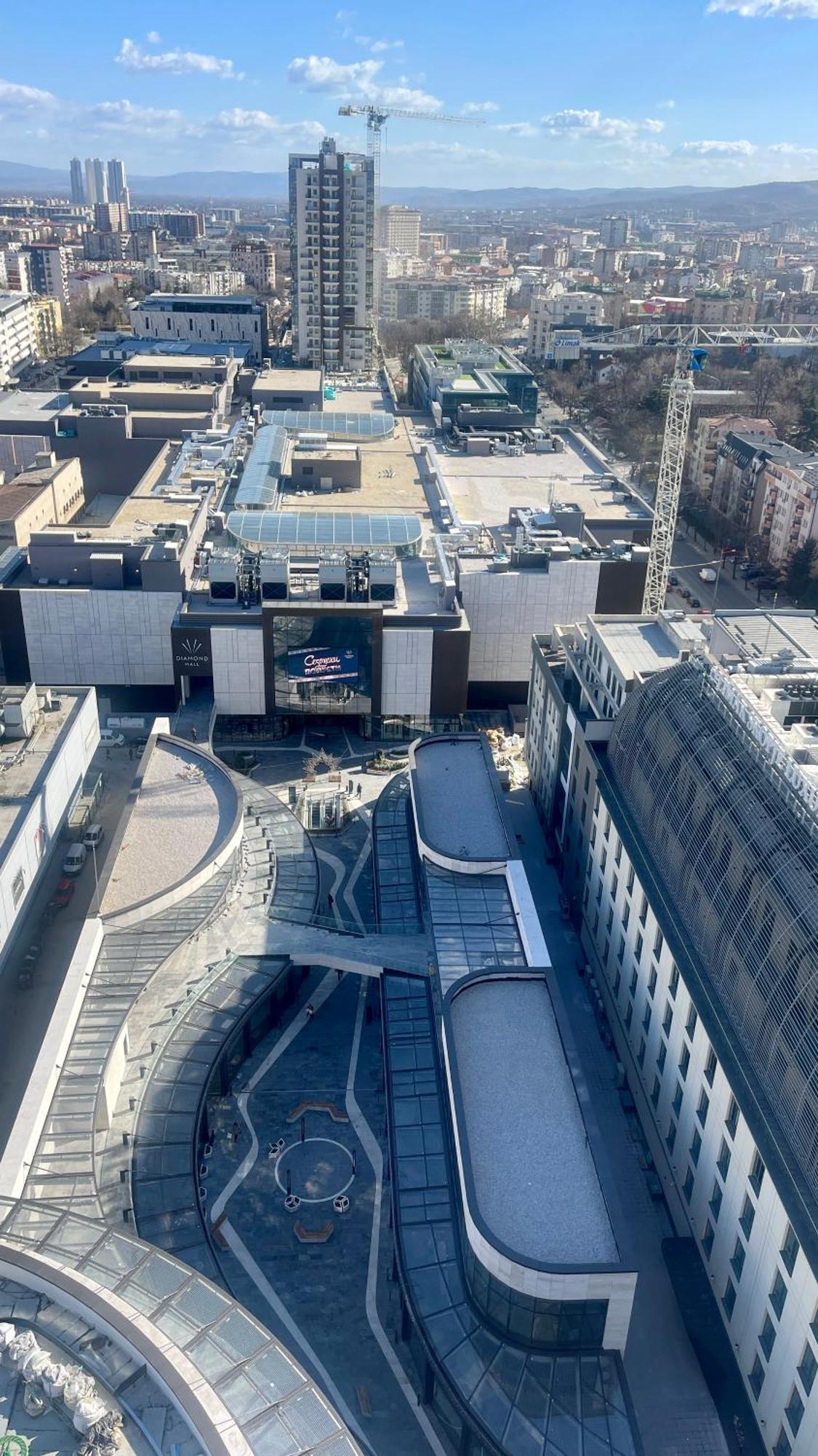 Diamond Of Skopje Luxury Apartment 18Th Floor Exterior foto