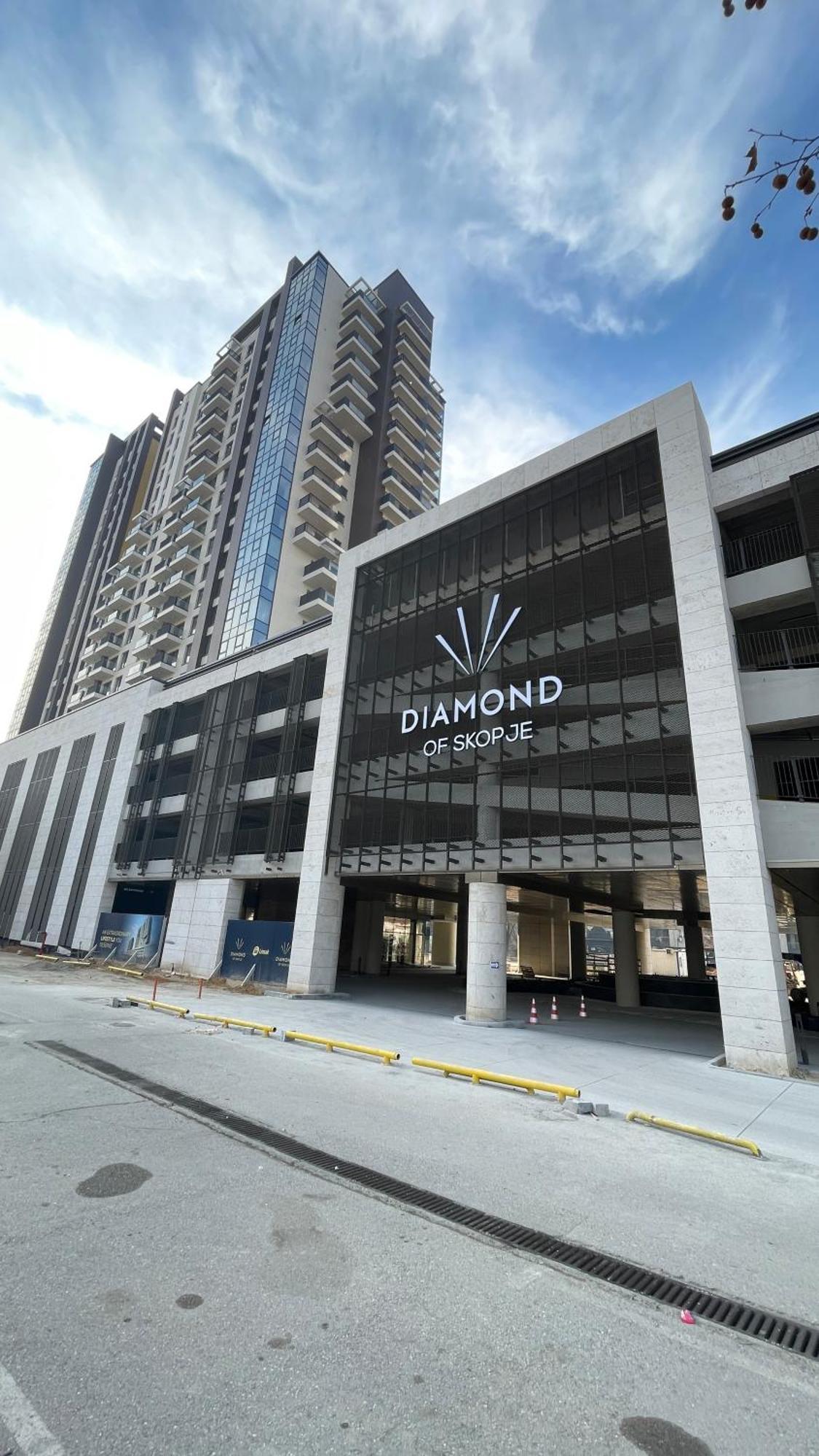 Diamond Of Skopje Luxury Apartment 18Th Floor Exterior foto